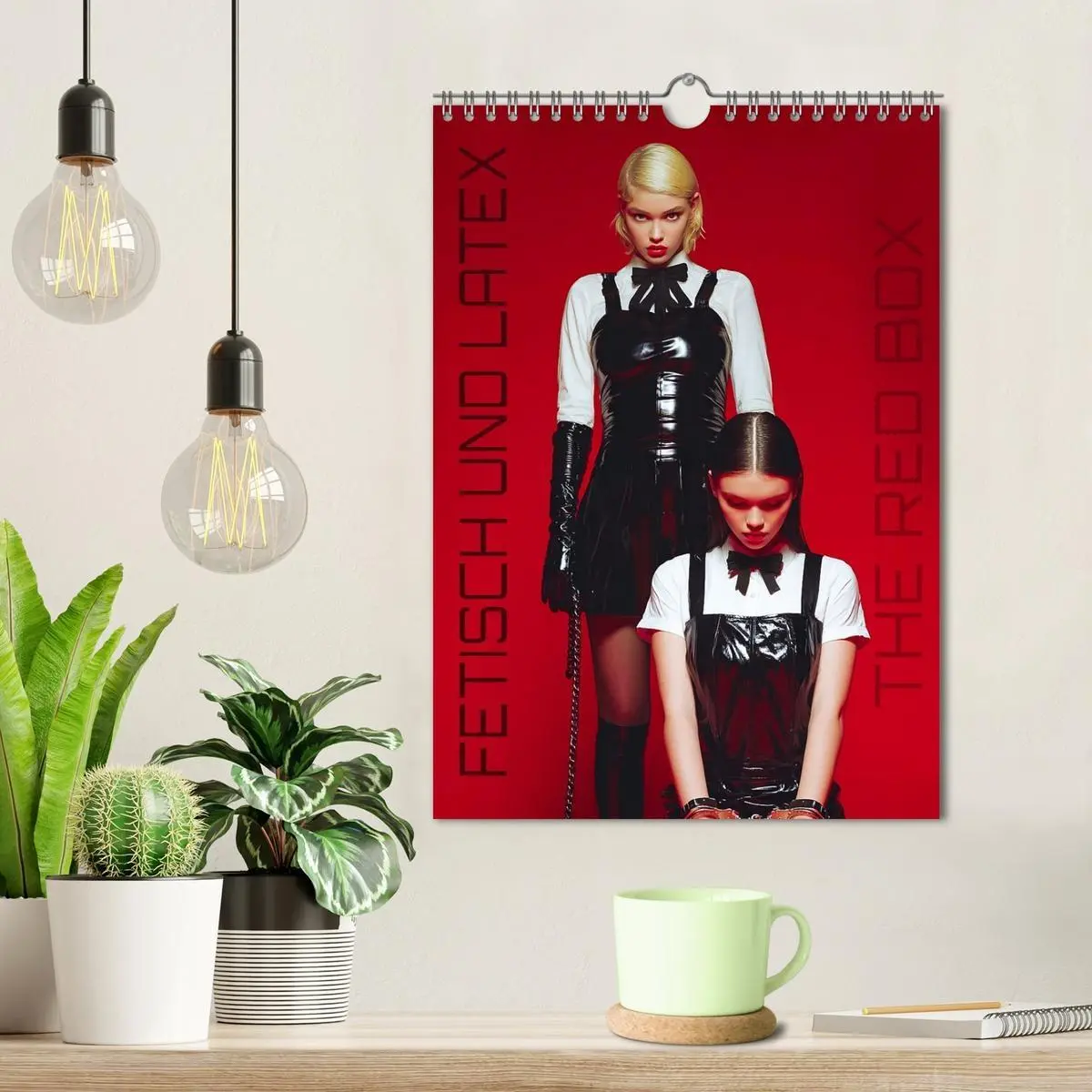 Bild: 9783516624366 | Fetisch und Latex - The Red Box (Wandkalender 2026 DIN A4 hoch),...