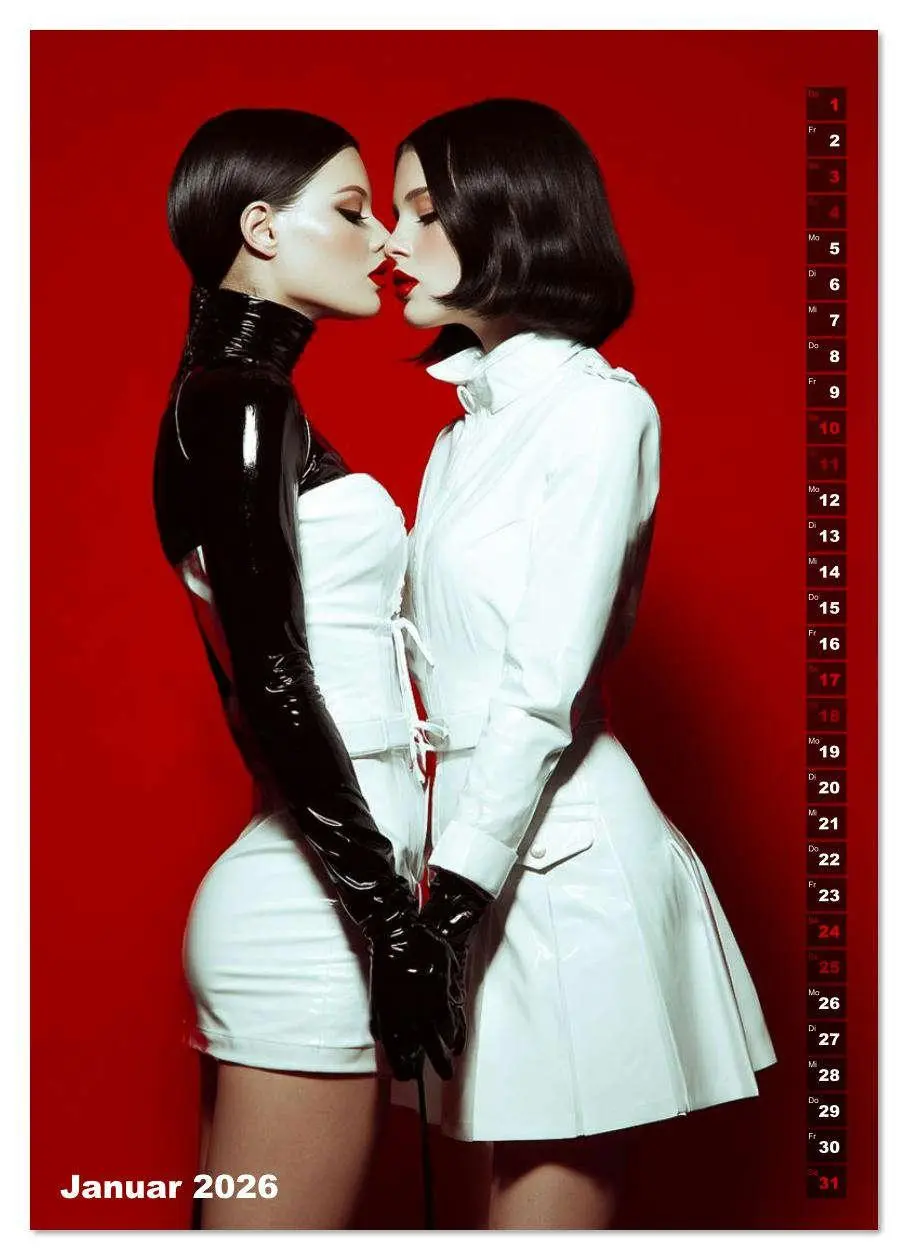 Bild: 9783516624366 | Fetisch und Latex - The Red Box (Wandkalender 2026 DIN A4 hoch),...