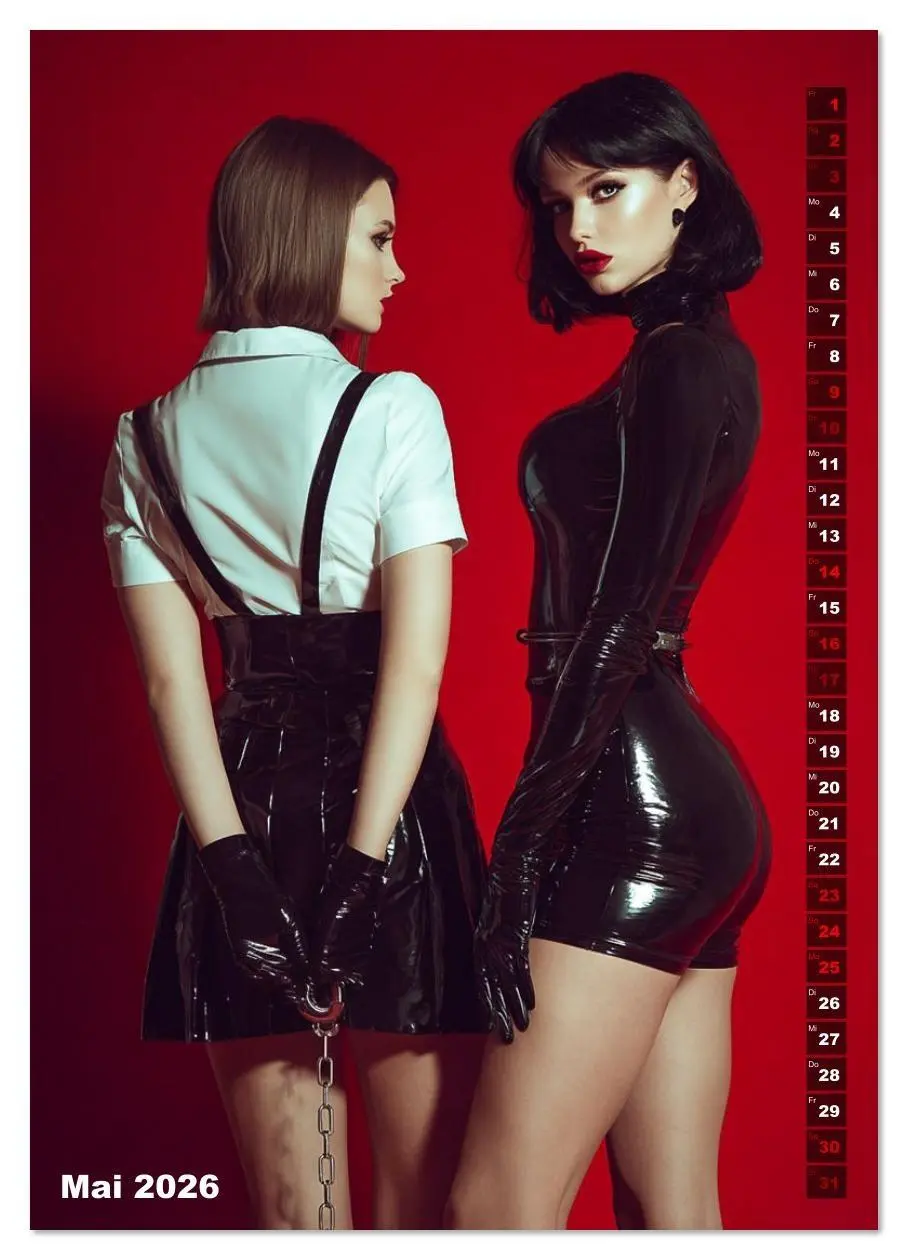 Bild: 9783516624366 | Fetisch und Latex - The Red Box (Wandkalender 2026 DIN A4 hoch),...