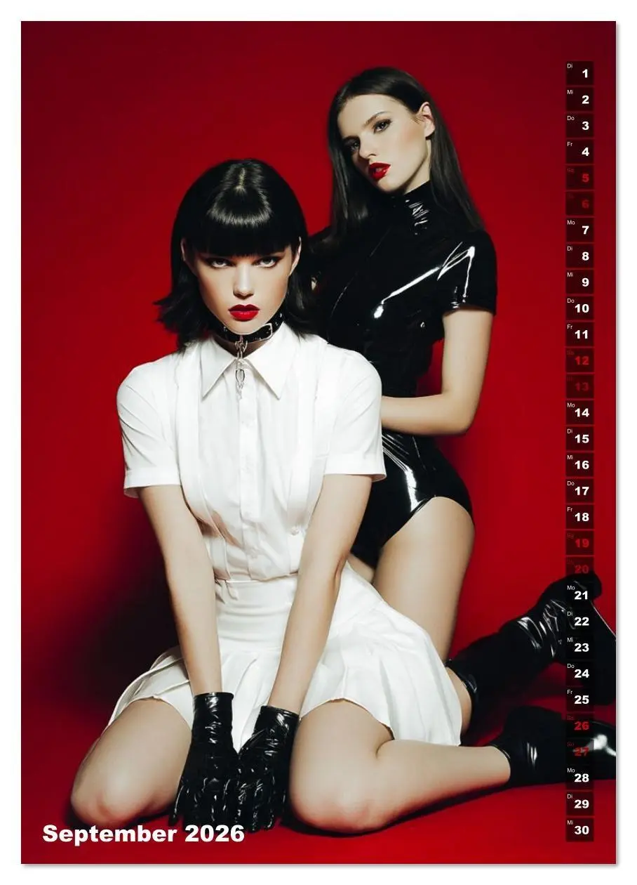 Bild: 9783516624366 | Fetisch und Latex - The Red Box (Wandkalender 2026 DIN A4 hoch),...