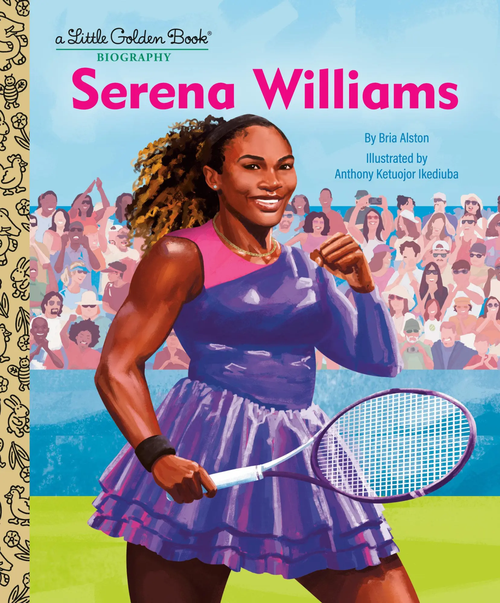 Cover: 9780593904466 | Serena Williams: A Little Golden Book Biography | Ikediuba (u. a.)