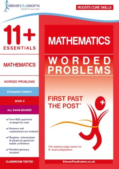 Cover: 9781912364466 | 11+ Essentials Mathematics: Worded Problems Book 2 | Taschenbuch