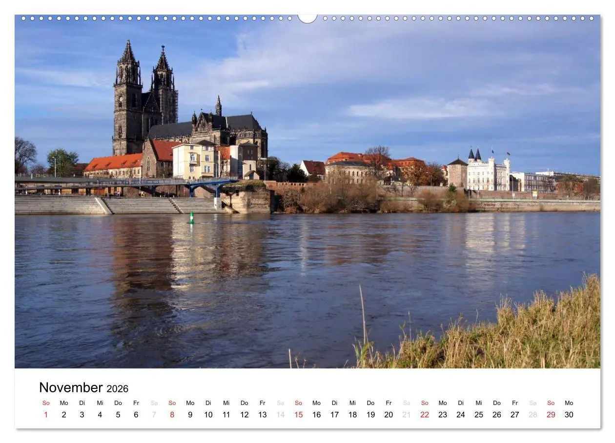 Bild: 9783516094466 | Mein Magdeburg 2026 (hochwertiger Premium Wandkalender 2026 DIN A2...