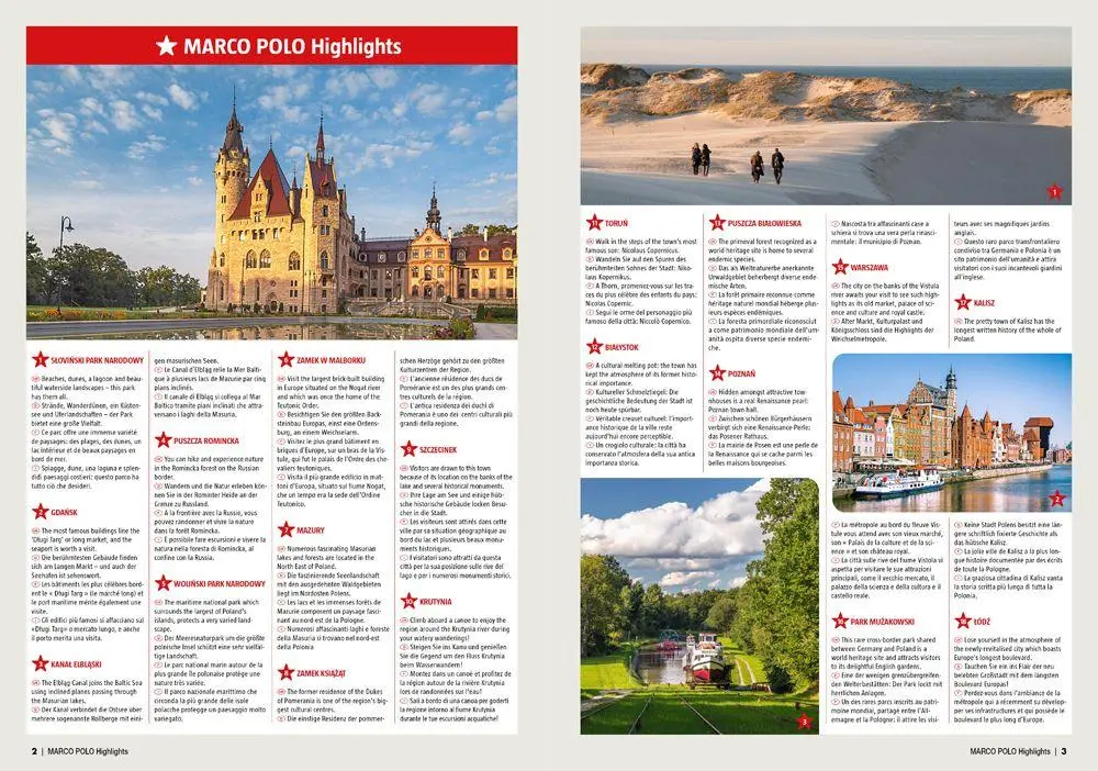Bild: 9783575024466 | MARCO POLO Reiseatlas Polen 1:300.000 | Taschenbuch | 208 S. | Deutsch