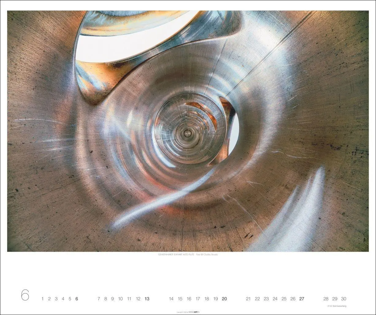 Bild: 9783839904466 | Architecture in Music Kalender 2027 - Musikinstrumente von innen