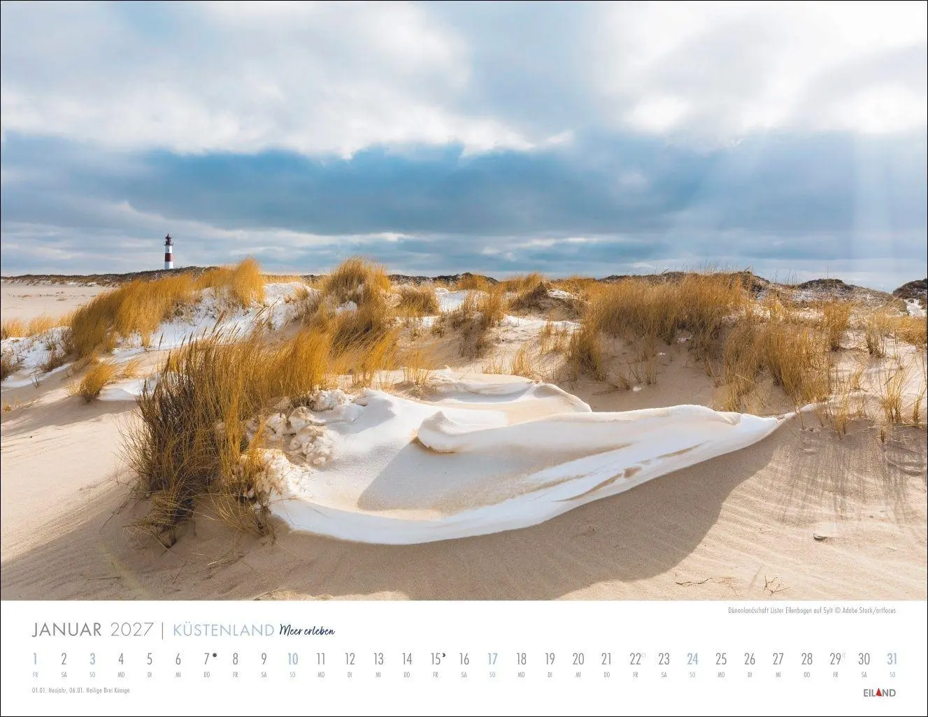 Bild: 9783964024466 | Küstenland Kalender 2027 - Meer erleben | Eiland | Kalender | 13 S.