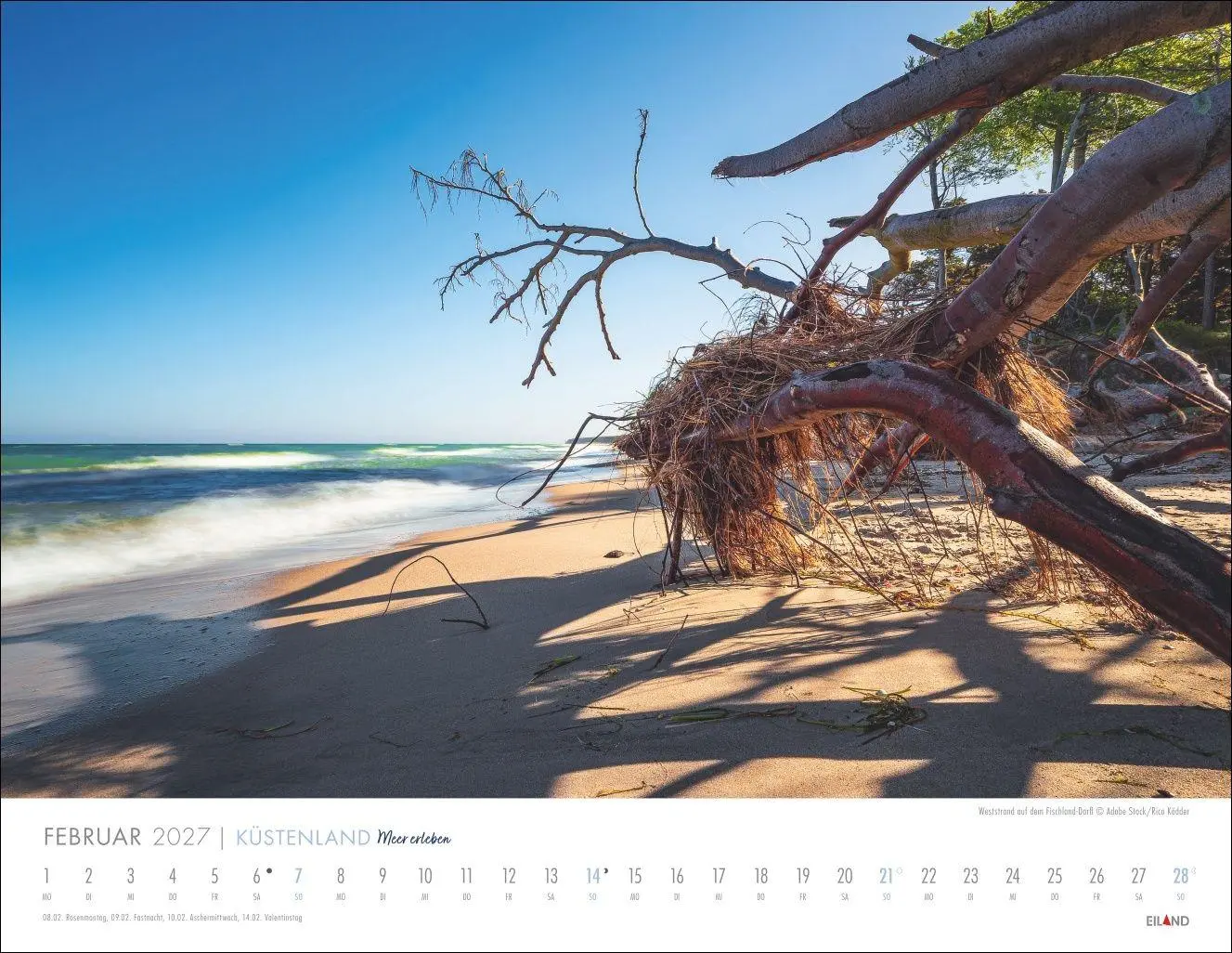 Bild: 9783964024466 | Küstenland Kalender 2027 - Meer erleben | Eiland | Kalender | 13 S.