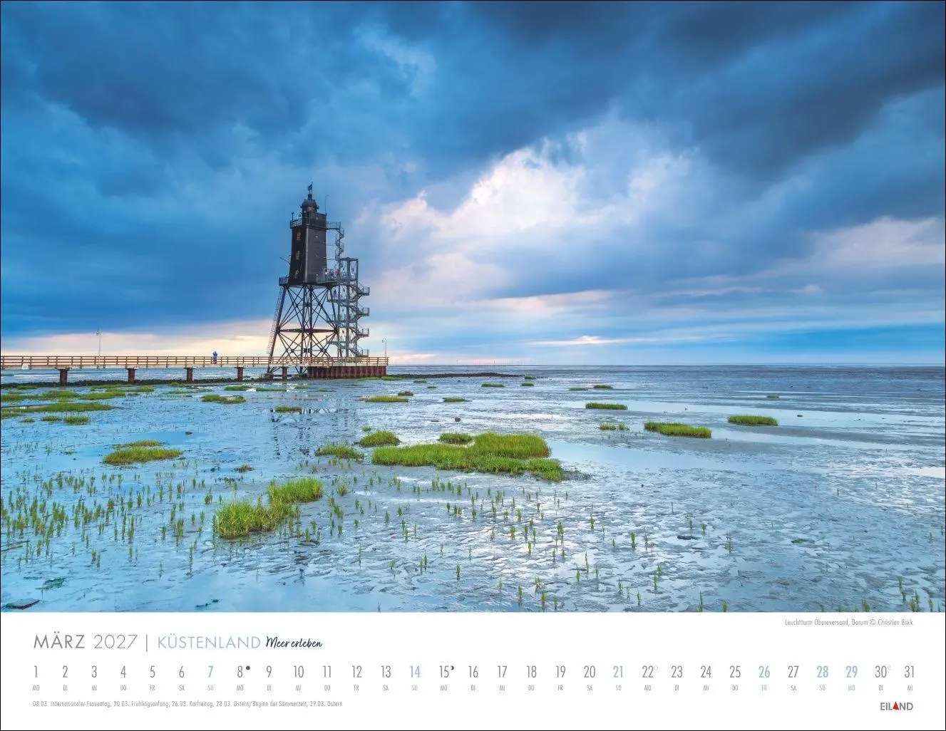 Bild: 9783964024466 | Küstenland Kalender 2027 - Meer erleben | Eiland | Kalender | 13 S.