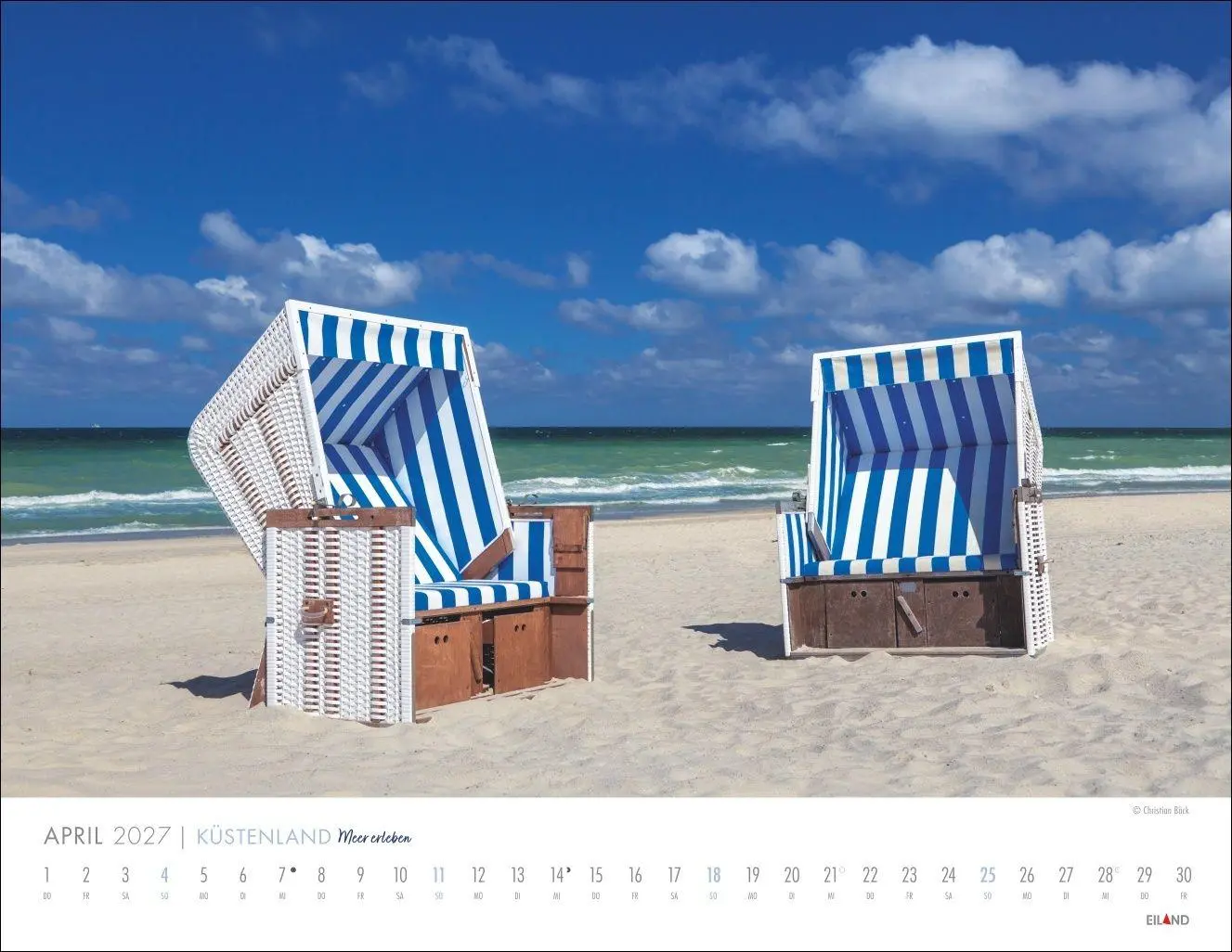 Bild: 9783964024466 | Küstenland Kalender 2027 - Meer erleben | Eiland | Kalender | 13 S.