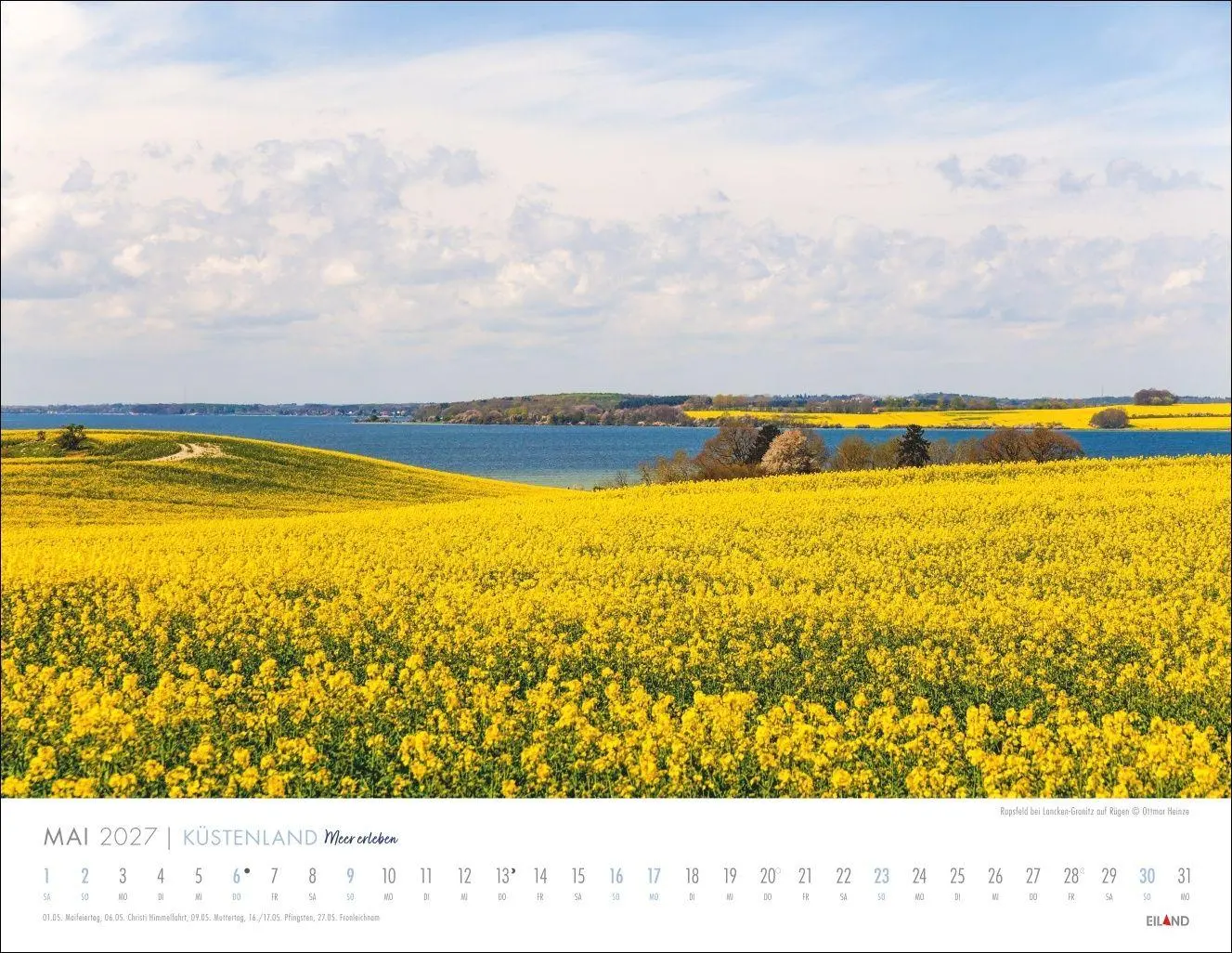 Bild: 9783964024466 | Küstenland Kalender 2027 - Meer erleben | Eiland | Kalender | 13 S.