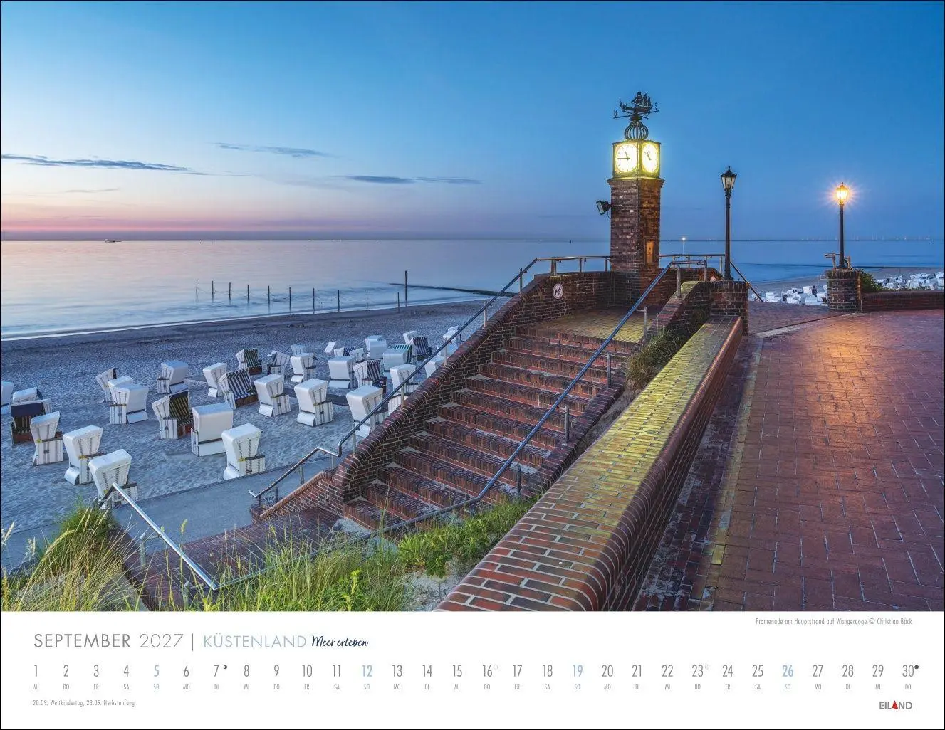 Bild: 9783964024466 | Küstenland Kalender 2027 - Meer erleben | Eiland | Kalender | 13 S.