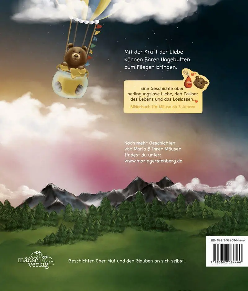 Bild: 9783982084466 | Die Hagebutte und der Bär | Eine Geschichte über Liebe | Gerstenberg