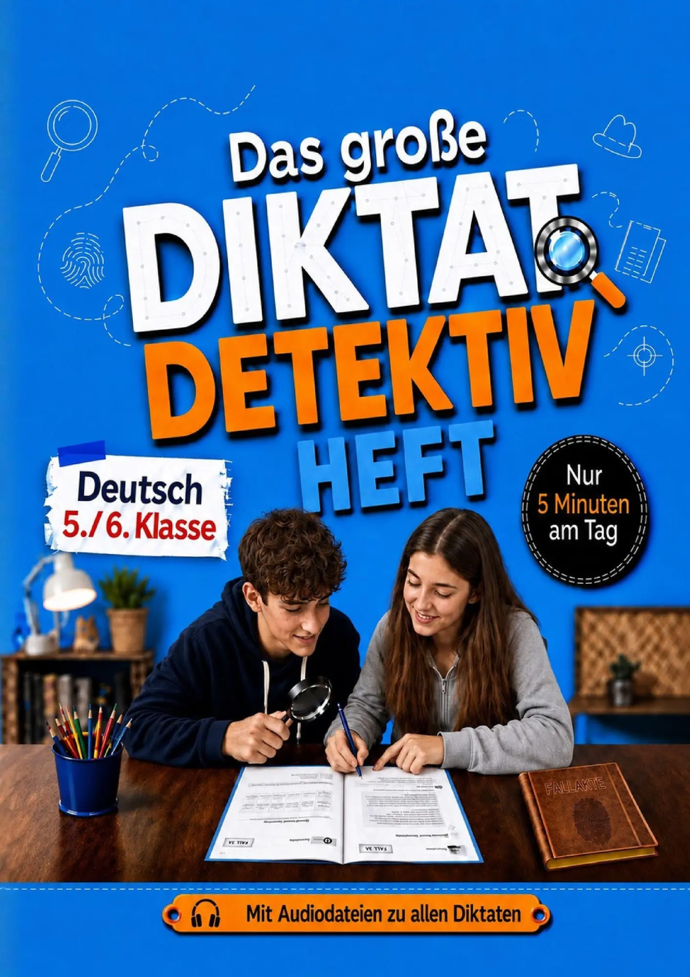 Cover: 9783000884566 | Das große Diktat Detektiv Heft | Luis Winkel | Taschenbuch | 112 S.