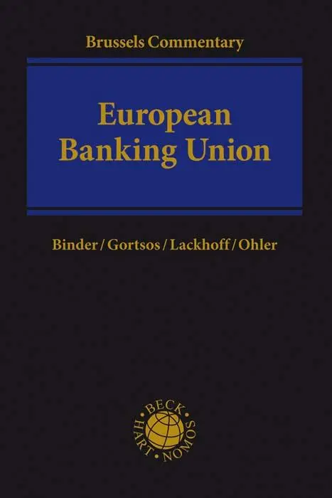 Cover: 9783406714566 | European Banking Union | Brussels Commentary | Binder (u. a.) | Buch