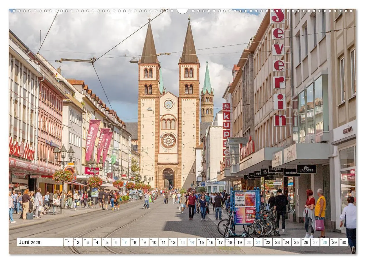 Bild: 9783457684566 | Würzburg - Stadt mit Charme (hochwertiger Premium Wandkalender 2026...