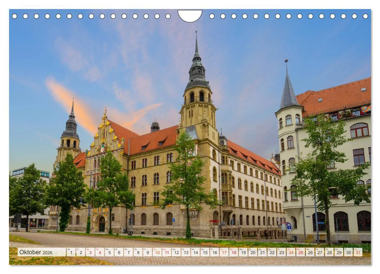 Bild: 9783457824566 | Halle a. d. Saale Impressionen (Wandkalender 2026 DIN A4 quer),...