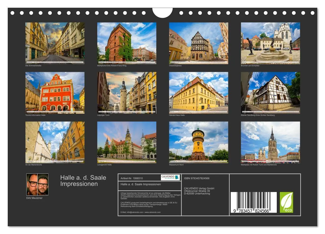 Bild: 9783457824566 | Halle a. d. Saale Impressionen (Wandkalender 2026 DIN A4 quer),...