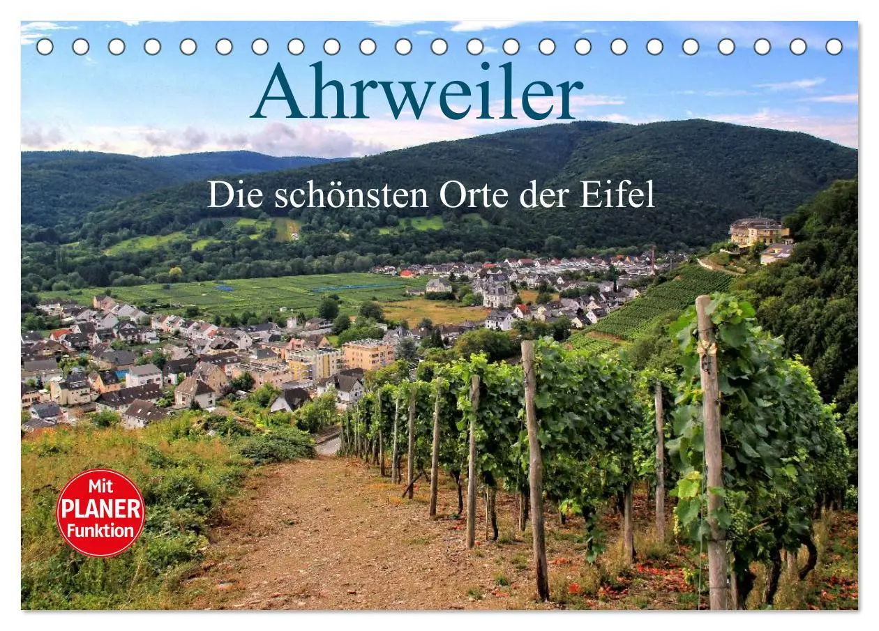 Cover: 9783457994566 | Die schönsten Orte der Eifel - Ahrweiler (Tischkalender 2026 DIN A5...