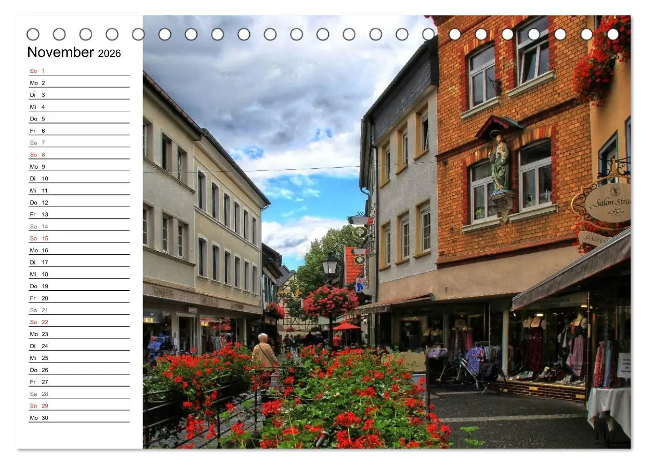 Bild: 9783457994566 | Die schönsten Orte der Eifel - Ahrweiler (Tischkalender 2026 DIN A5...