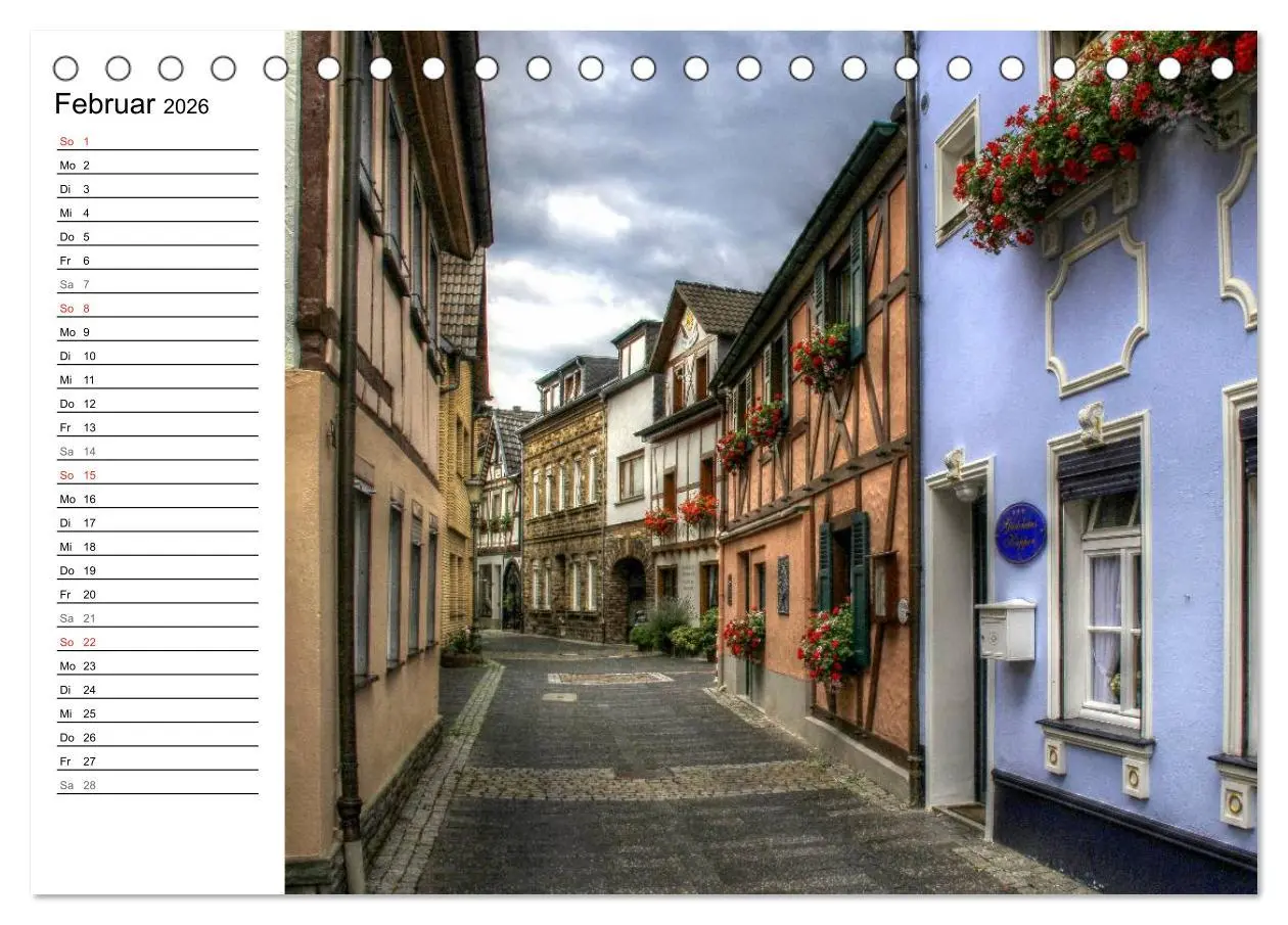 Bild: 9783457994566 | Die schönsten Orte der Eifel - Ahrweiler (Tischkalender 2026 DIN A5...