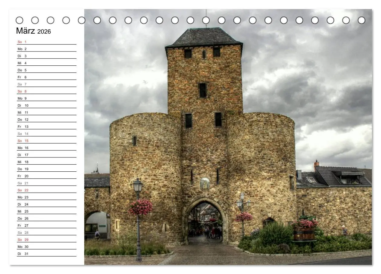 Bild: 9783457994566 | Die schönsten Orte der Eifel - Ahrweiler (Tischkalender 2026 DIN A5...
