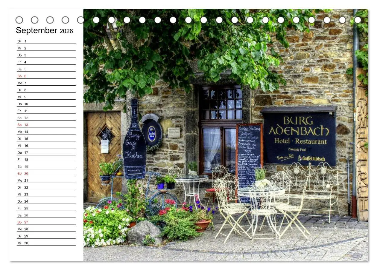 Bild: 9783457994566 | Die schönsten Orte der Eifel - Ahrweiler (Tischkalender 2026 DIN A5...