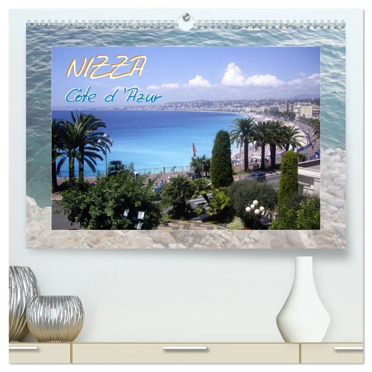 Cover: 9783516084566 | Nizza, Côte d'Azur (hochwertiger Premium Wandkalender 2026 DIN A2...