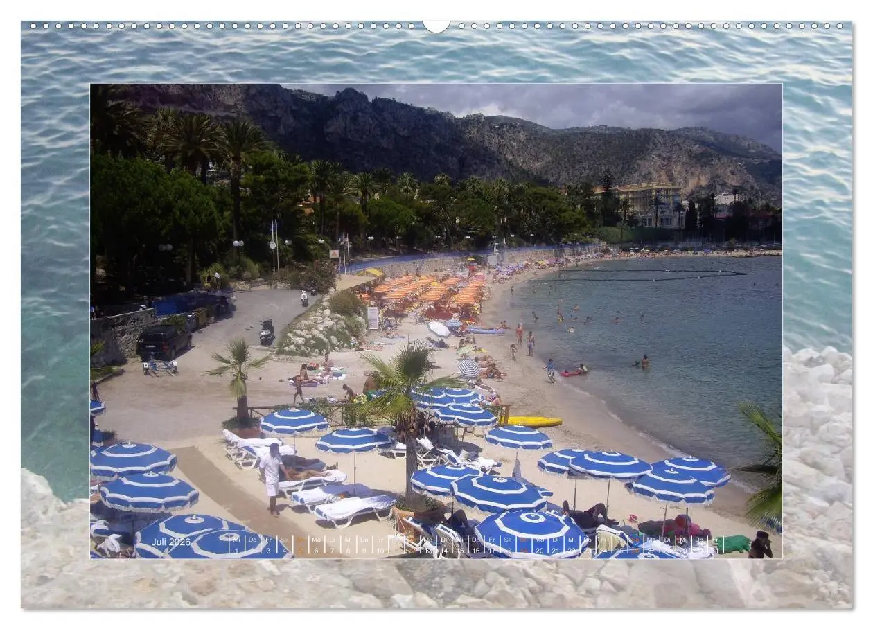 Bild: 9783516084566 | Nizza, Côte d'Azur (hochwertiger Premium Wandkalender 2026 DIN A2...