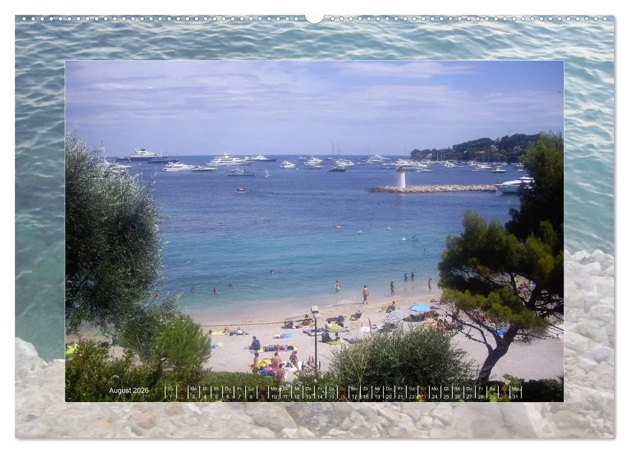 Bild: 9783516084566 | Nizza, Côte d'Azur (hochwertiger Premium Wandkalender 2026 DIN A2...