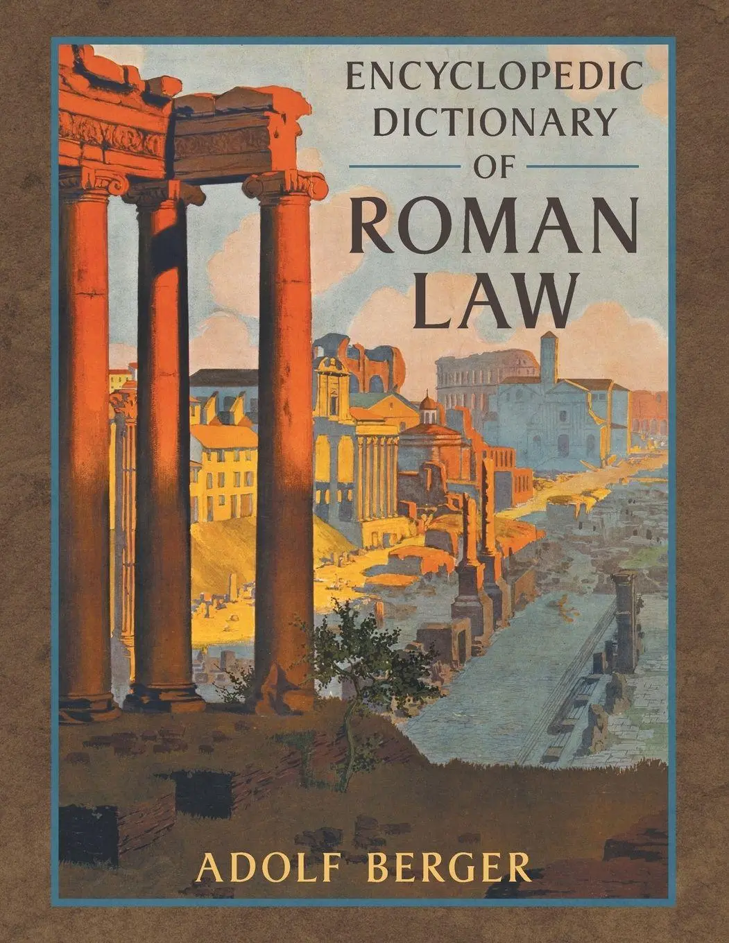 Cover: 9781616194666 | Encyclopedic Dictionary of Roman Law | Adolf Berger | Taschenbuch