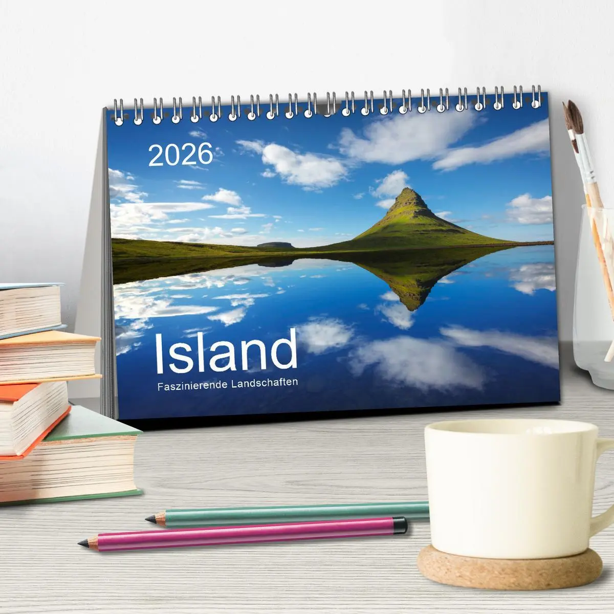 Bild: 9783516074666 | ISLAND 2026 - Faszinierende Landschaften (Tischkalender 2026 DIN A5...
