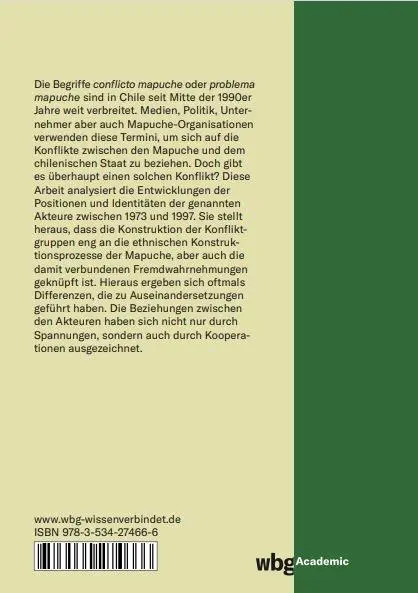 Rückseite: 9783534274666 | "Wir sind keine Chilenen, wir sind Mapuche" | Johanna Höhl | Buch