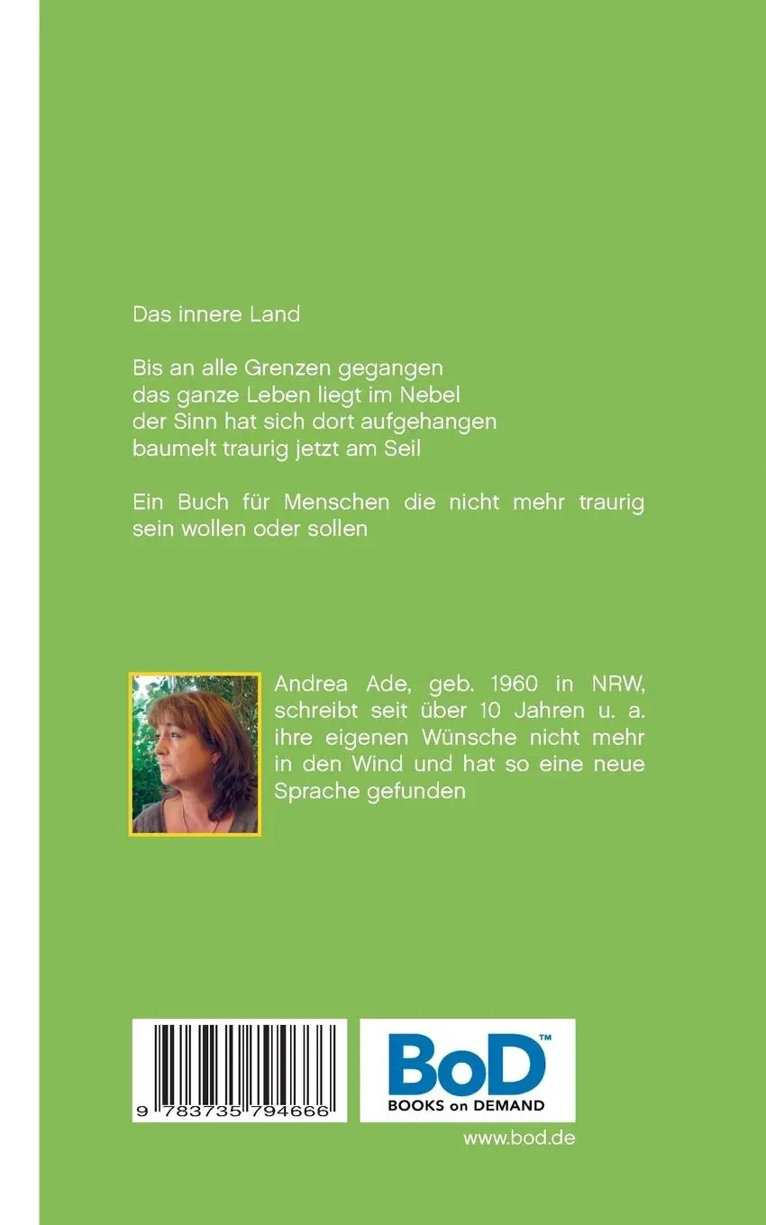 Rückseite: 9783735794666 | Novemberzeit | Wegbegleitung für *Verzweifelte* | Andrea Ade | Buch