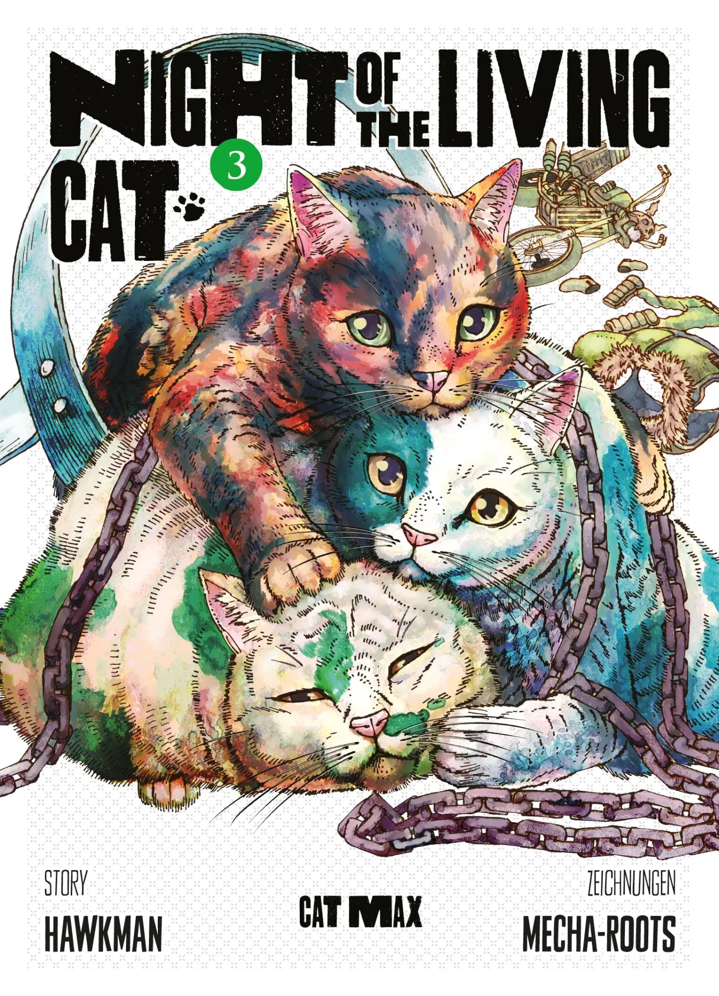 Cover: 9783741634666 | Night of the Living Cat 03 - Cat Max | Hawkman (u. a.) | Taschenbuch
