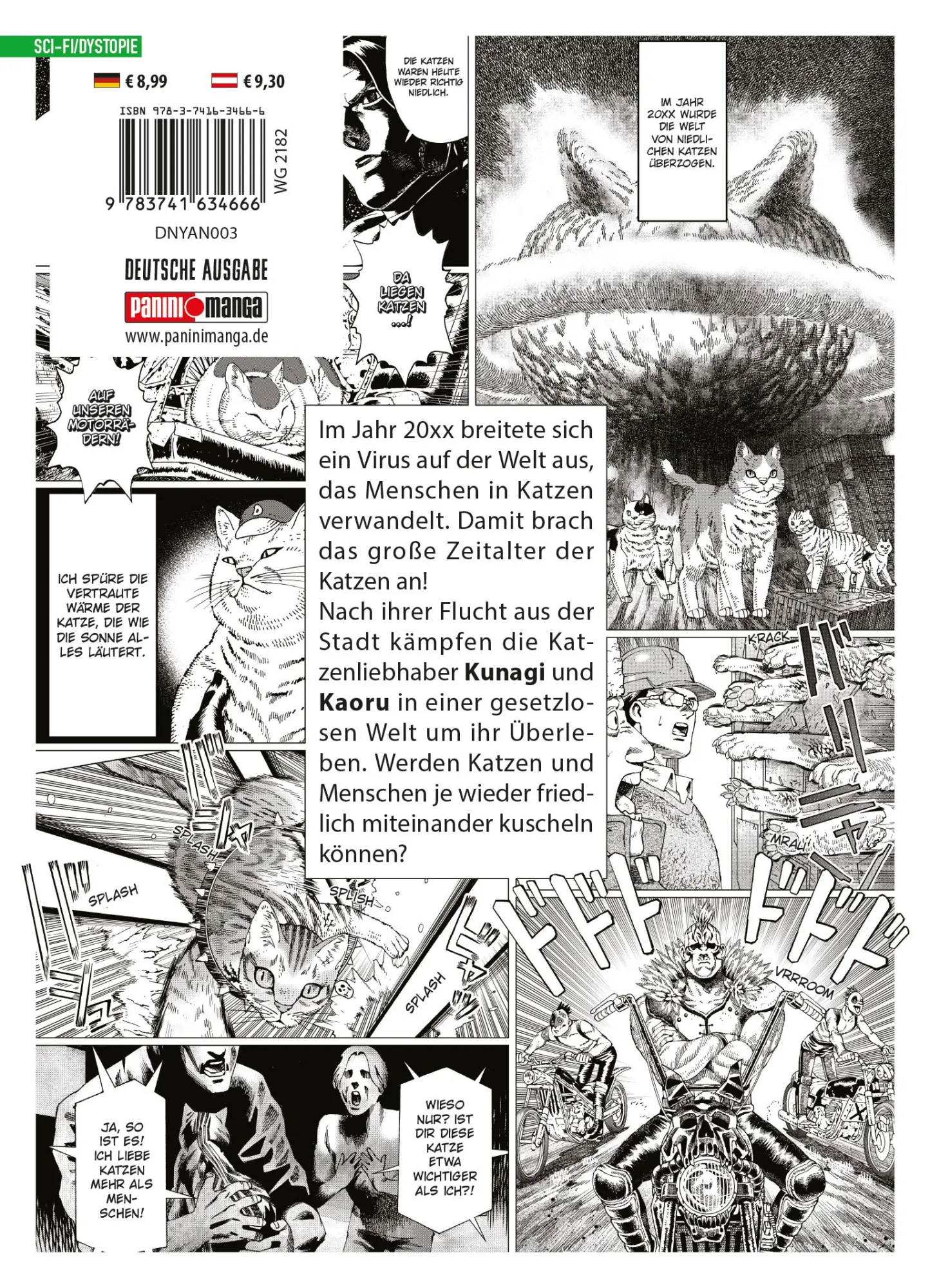 Rückseite: 9783741634666 | Night of the Living Cat 03 - Cat Max | Hawkman (u. a.) | Taschenbuch
