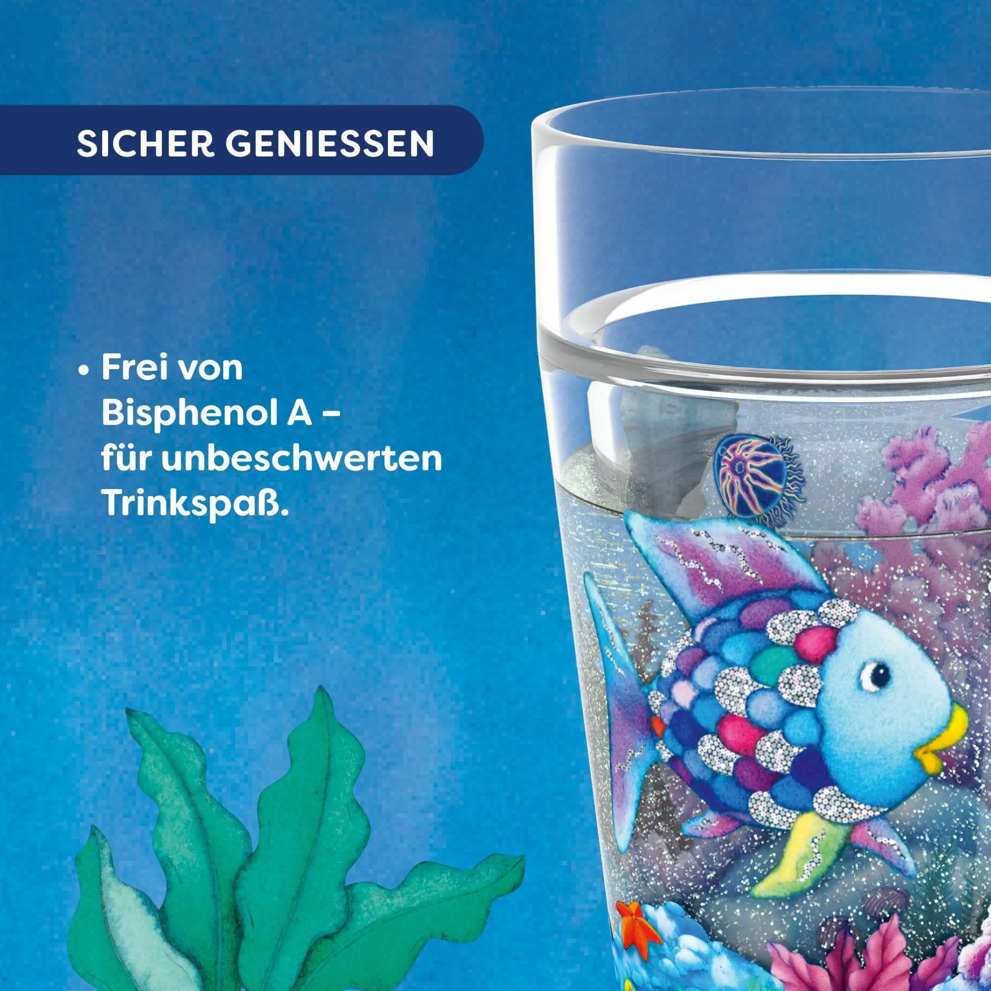 Bild: 4010168294766 | Glitzerbecher Der Regenbogenfisch | Ulrike Fischer (u. a.) | Deutsch