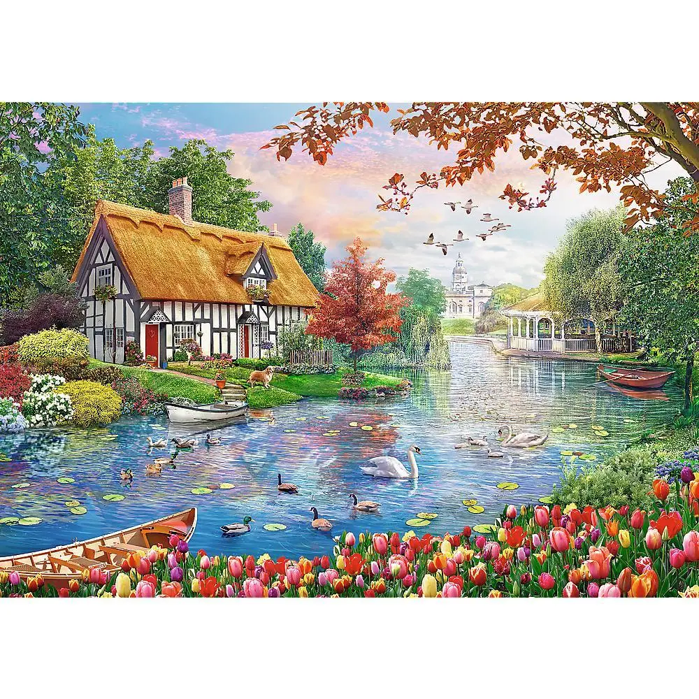 Bild: 5900511374766 | Puzzles - "500" - Stille Oase | Spiel | Deutsch | 2024 | Trefl SA