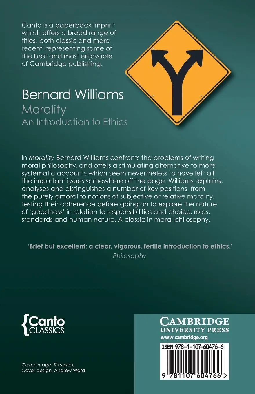 Rückseite: 9781107604766 | Morality (Canto Classics) | Bernard Williams | Taschenbuch | Englisch