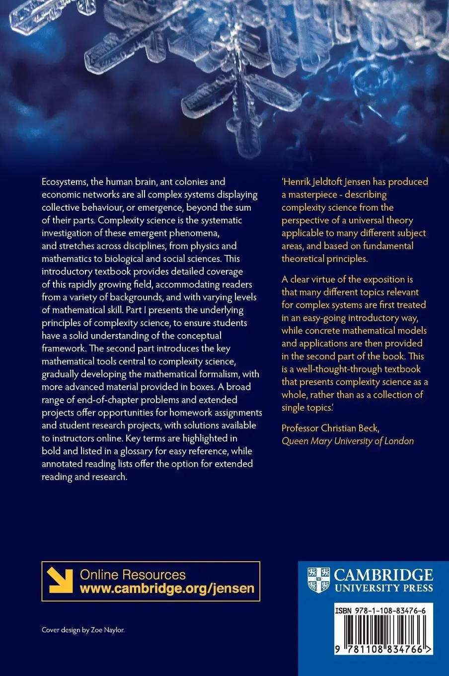 Rückseite: 9781108834766 | Complexity Science | The Study of Emergence | Henrik Jeldtoft Jensen