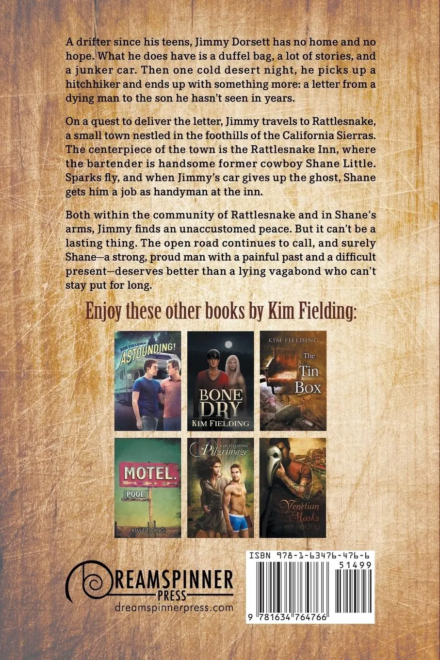 Rückseite: 9781634764766 | Rattlesnake | Kim Fielding | Taschenbuch | Englisch | 2015