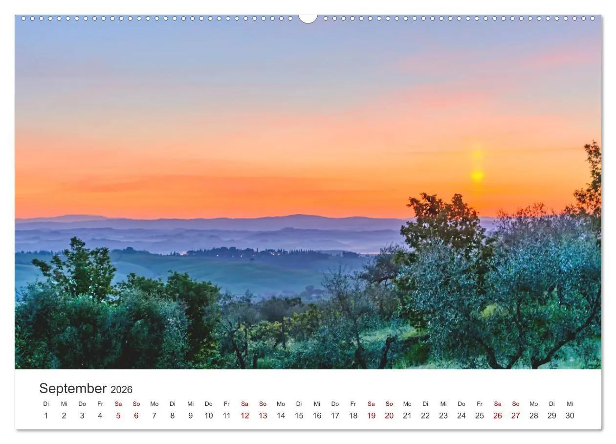 Bild: 9783457424766 | Südliche Toskana (hochwertiger Premium Wandkalender 2026 DIN A2...