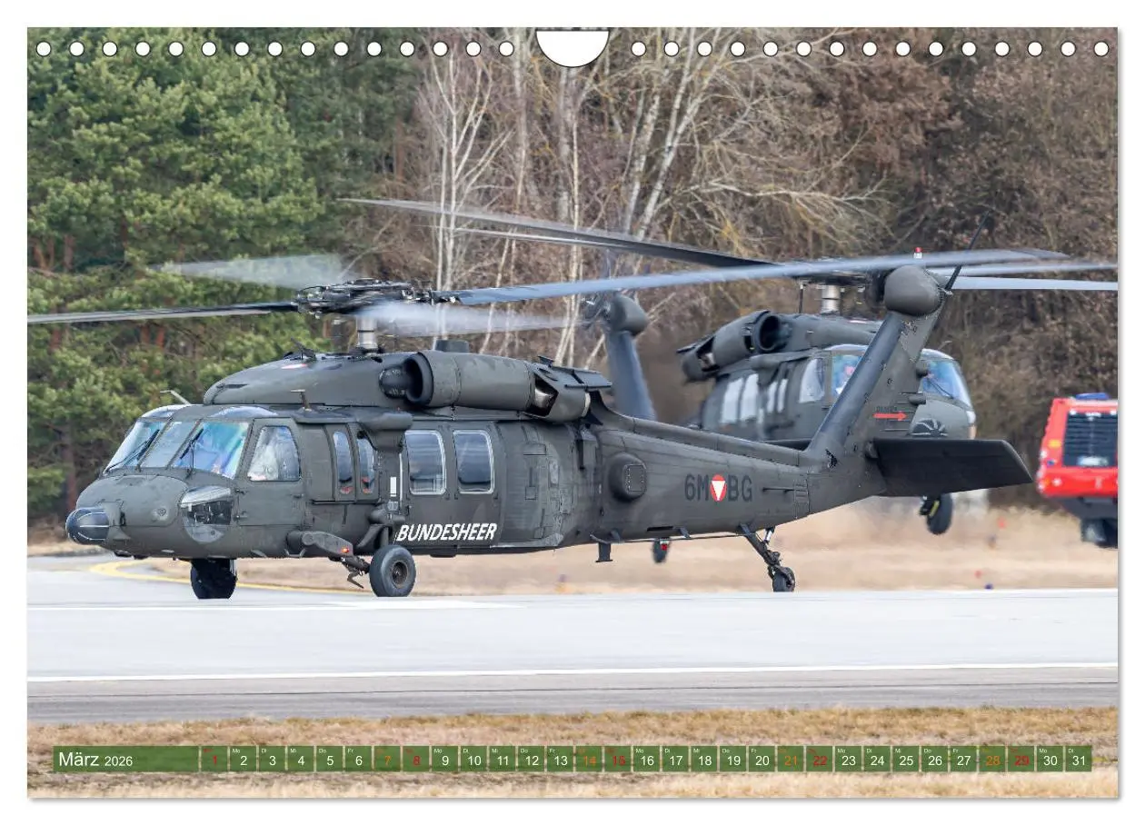 Bild: 9783457594766 | Helikopter in Aktion (Wandkalender 2026 DIN A4 quer), CALVENDO...