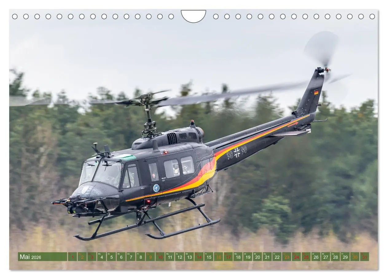 Bild: 9783457594766 | Helikopter in Aktion (Wandkalender 2026 DIN A4 quer), CALVENDO...