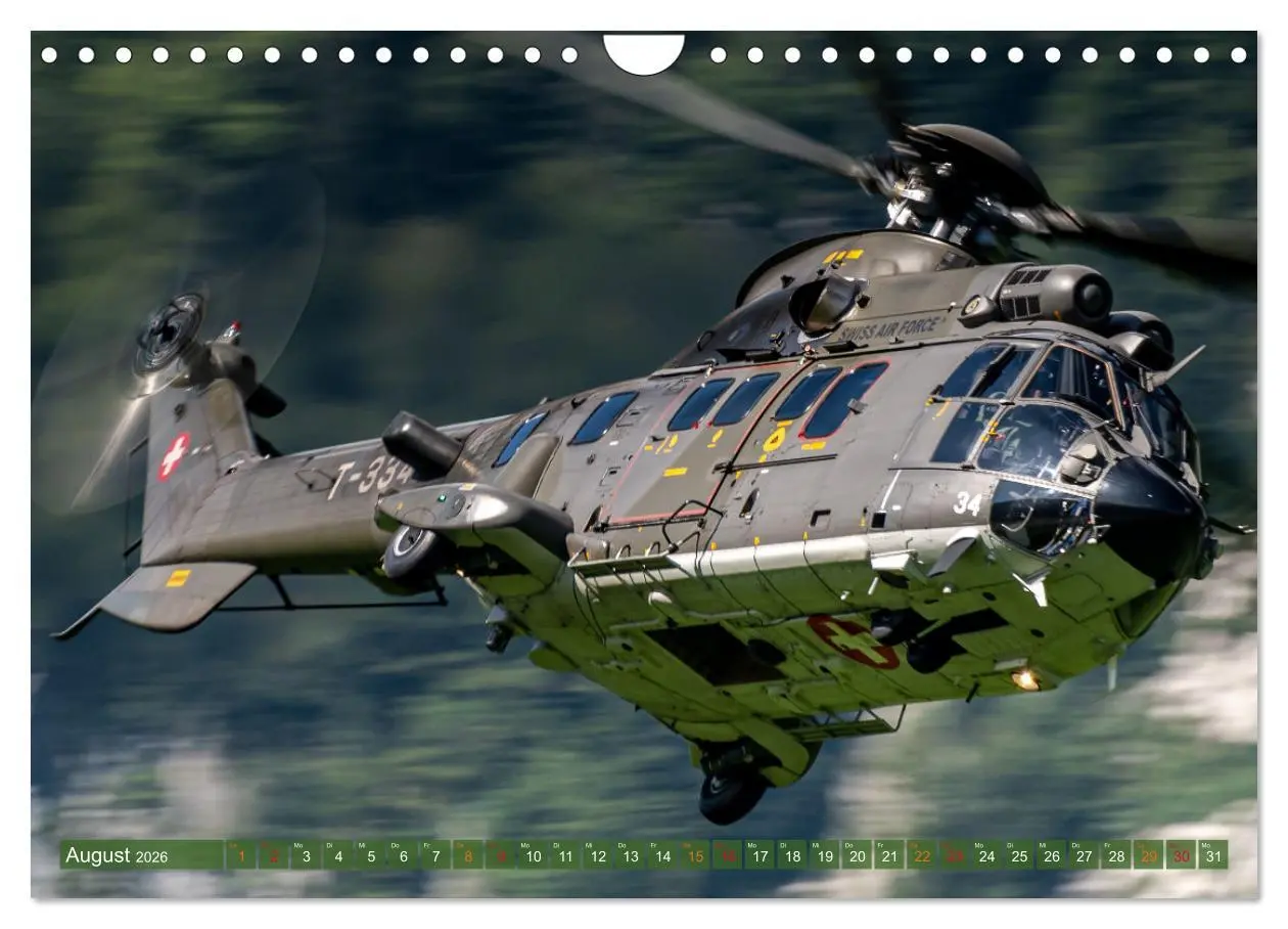 Bild: 9783457594766 | Helikopter in Aktion (Wandkalender 2026 DIN A4 quer), CALVENDO...