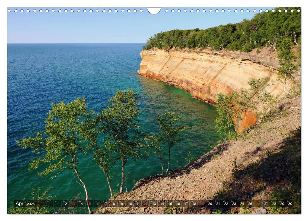 Bild: 9783457734766 | Great Lakes - Die großen Seen (Wandkalender 2026 DIN A3 quer),...