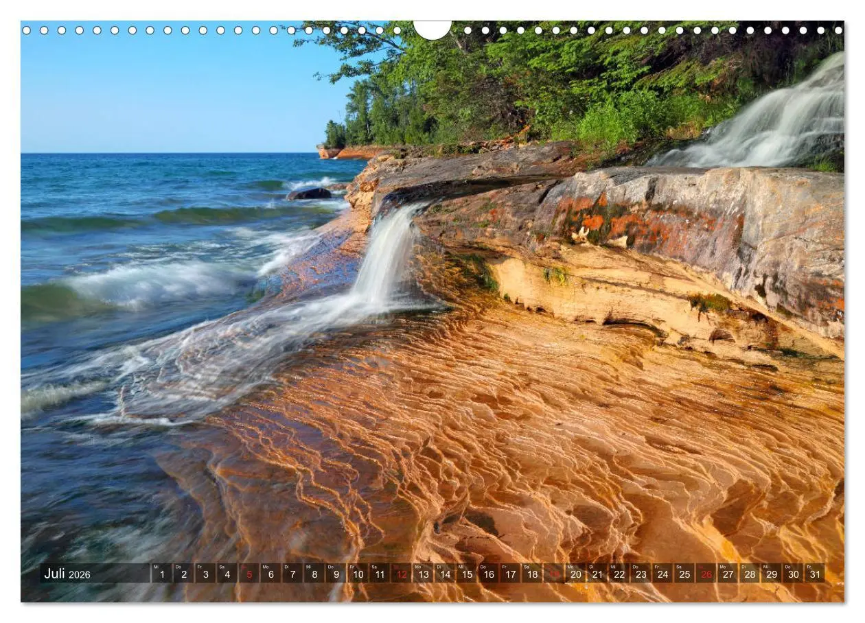 Bild: 9783457734766 | Great Lakes - Die großen Seen (Wandkalender 2026 DIN A3 quer),...