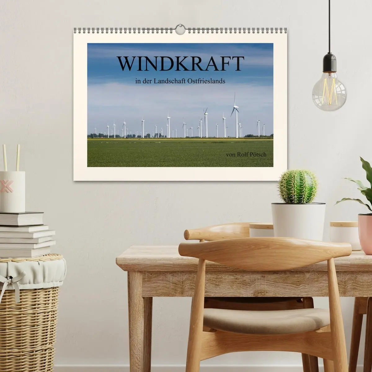 Bild: 9783516134766 | Windkraft in der Landschaft Ostfrieslands (Wandkalender 2026 DIN A3...
