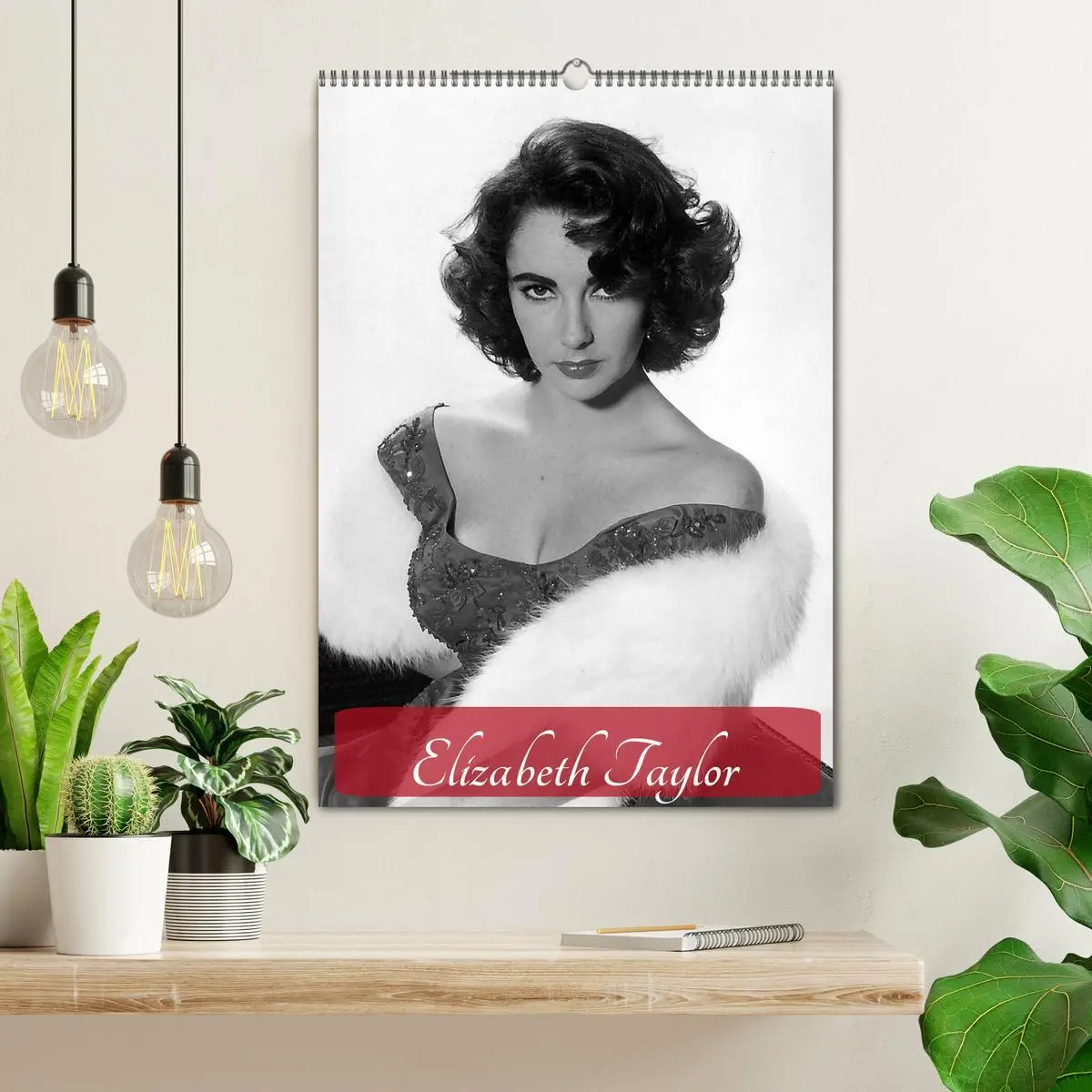 Bild: 9783516444766 | Elizabeth Taylor (Wandkalender 2026 DIN A2 hoch), CALVENDO...