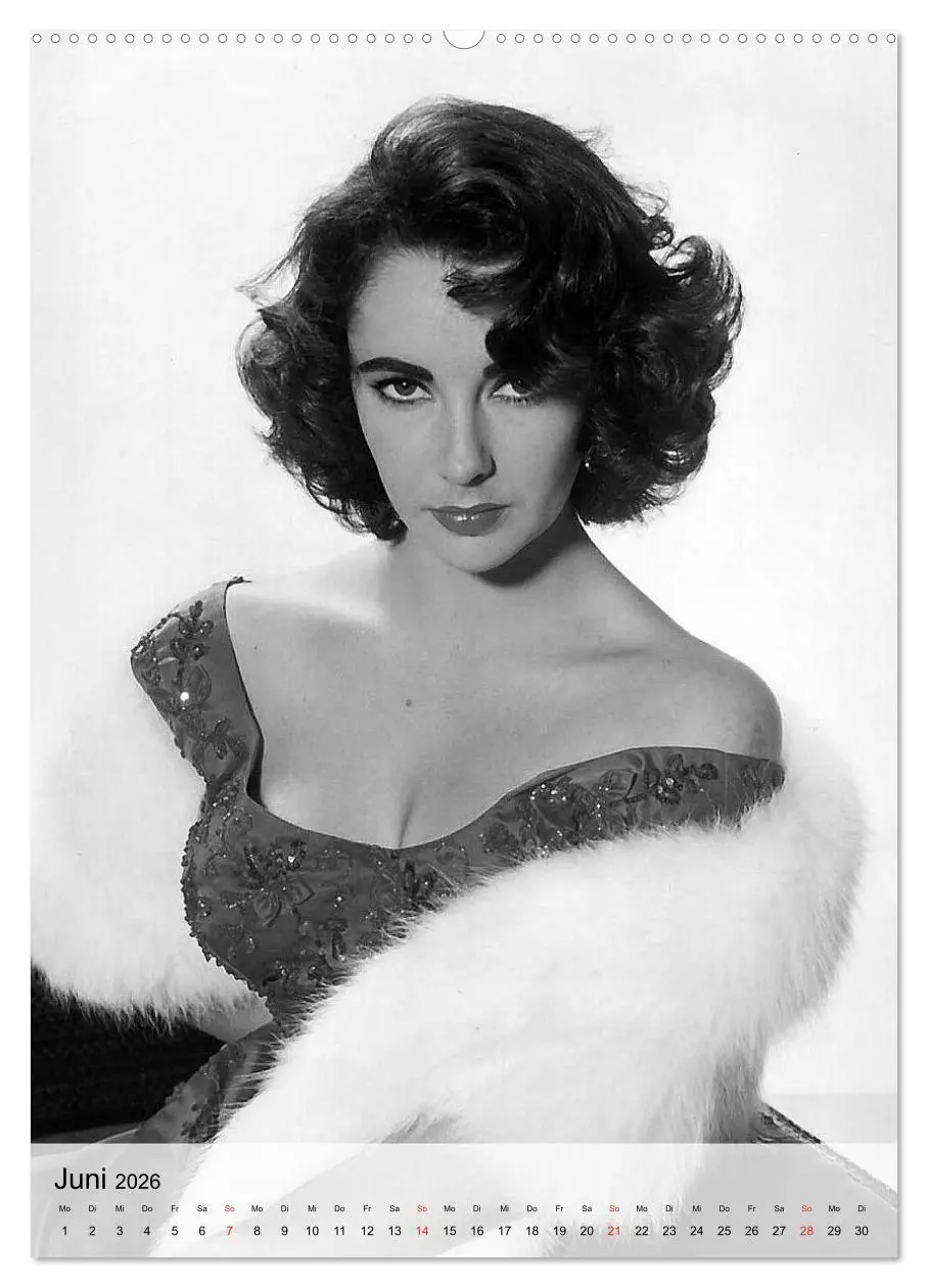 Bild: 9783516444766 | Elizabeth Taylor (Wandkalender 2026 DIN A2 hoch), CALVENDO...