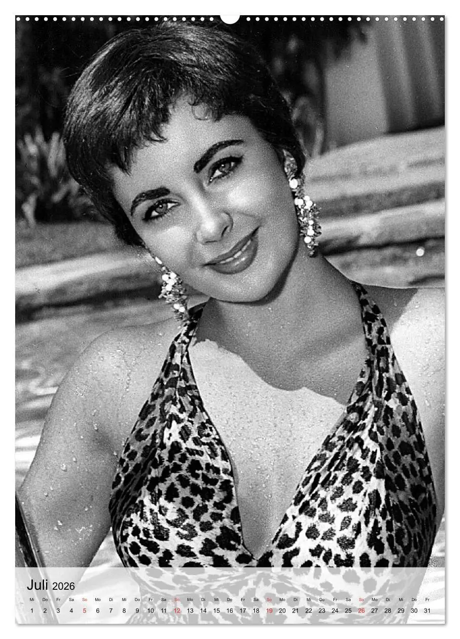 Bild: 9783516444766 | Elizabeth Taylor (Wandkalender 2026 DIN A2 hoch), CALVENDO...